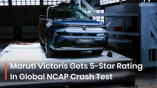 Maruti Victoris Crash Tested By Global NCAP, Gets A 5-Star Safety Rating Maruti Victoris Crash Tested By Global NCAP, Gets A 5-Star Safety Rating
