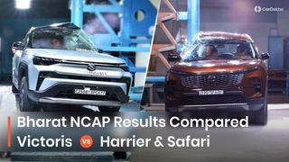 Maruti Victoris vs Tata Harrier And Safari: Bharat NCAP Scores Compared Maruti Victoris vs Tata Harrier And Safari: Bharat NCAP Scores Compared