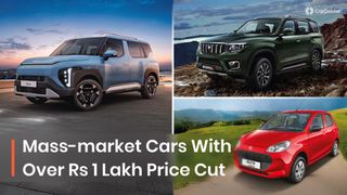 Top 10 Popular Mass-market Cars With Over Rs 1 Lakh Price Cut Under New GST 2.0 Rates Top 10 Popular Mass-market Cars With Over Rs 1 Lakh Price Cut Under New GST 2.0 Rates