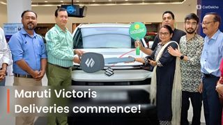 Maruti Victoris Deliveries Commence; Now You Can Bring Home The Flagship Arena SUV! Maruti Victoris Deliveries Commence; Now You Can Bring Home The Flagship Arena SUV!