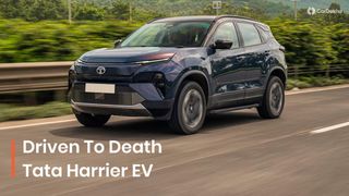 Tata Harrier EV కారు డ్రైవ్ వివరాలు: ఇది 500 కి.మీ. ప్రయాణిస్తుందా?