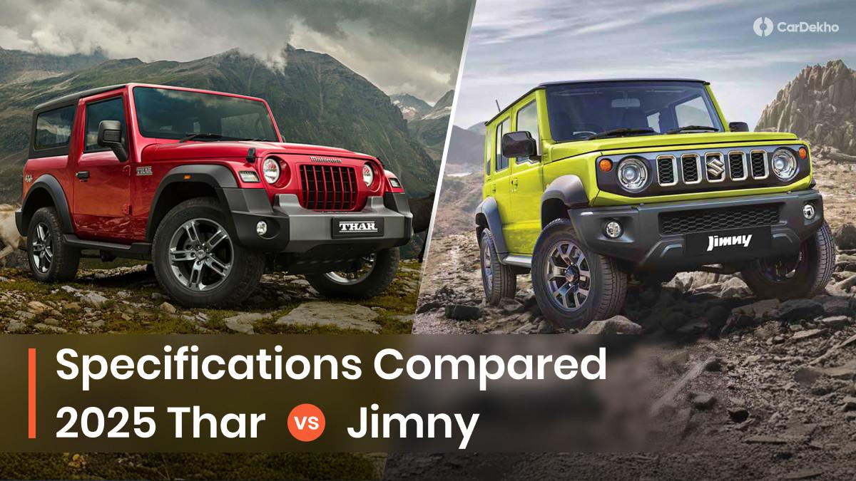 2025 Mahindra Thar vs Maruti Jimny: Which Off-roader Should You Bring Home? 2025 Mahindra Thar vs Maruti Jimny: Which Off-roader Should You Bring Home?