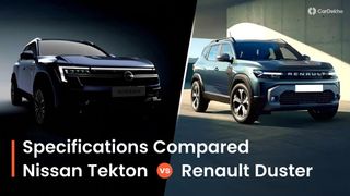 Nissan Tekton vs New Renault Duster: Design Compared In Images Nissan Tekton vs New Renault Duster: Design Compared In Images