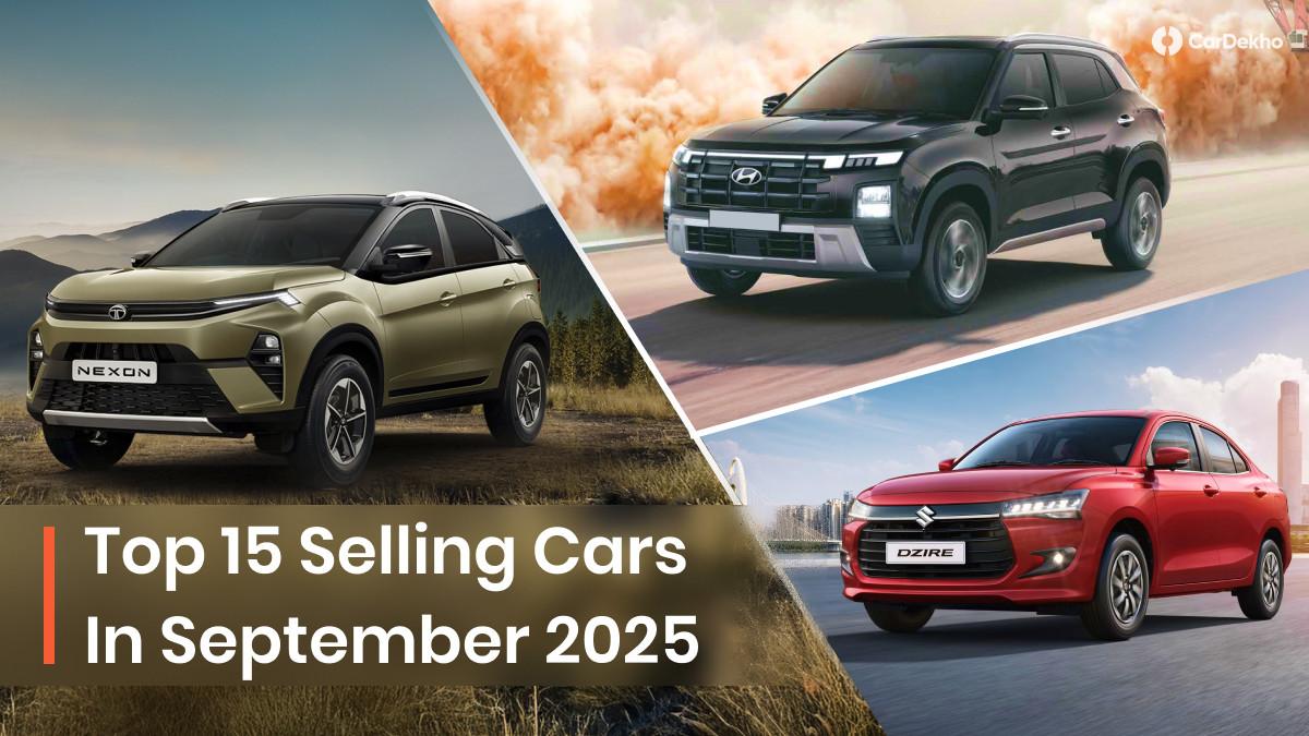 Tata Nexon Crowned India’s Best-selling Car In September 2025, Maruti Dzire And Hyundai Creta Take Second And Third Spot Tata Nexon Crowned India’s Best-selling Car In September 2025, Maruti Dzire And Hyundai Creta Take Second And Third Spot