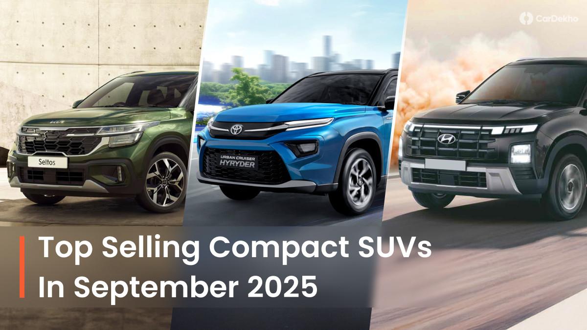 Hyundai Creta Tops The Compact SUV Sales Chart In September 2025, The New Entrant Maruti Victoris Secures Fifth Position Hyundai Creta Tops The Compact SUV Sales Chart In September 2025, The New Entrant Maruti Victoris Secures Fifth Position