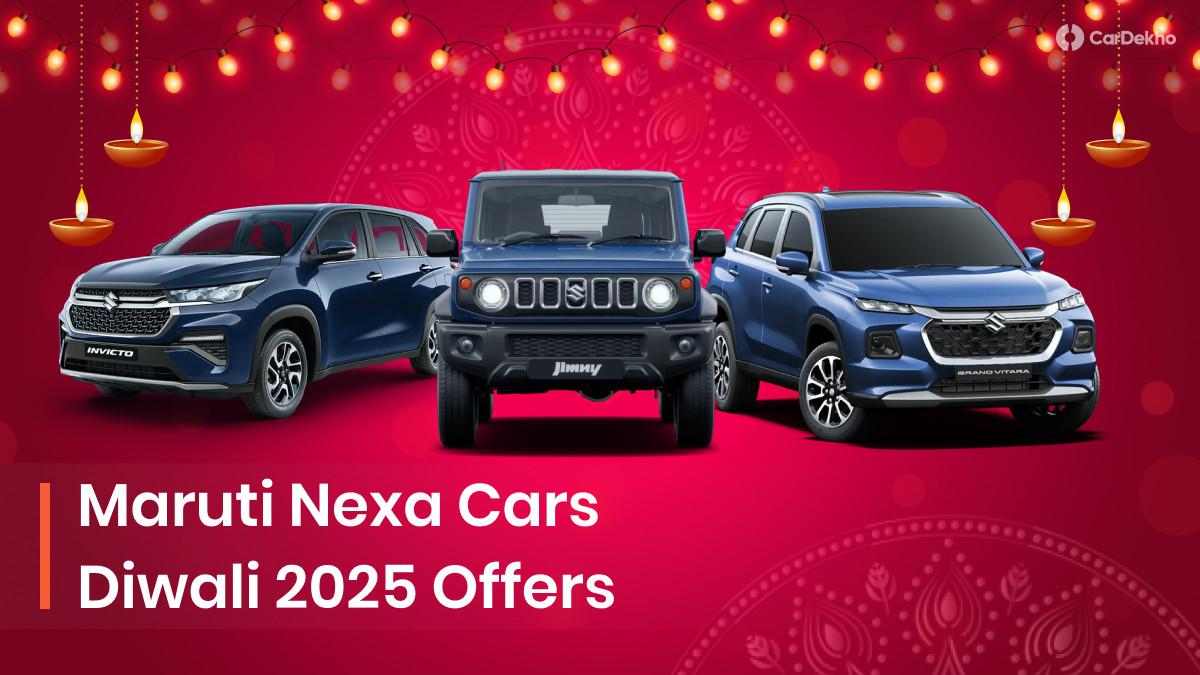 Maruti Nexa Cars Diwali 2025 Offers: Up To Rs 1.4 Lakh Discounts On Grand Vitara, Fronx, Baleno And Invicto Maruti Nexa Cars Diwali 2025 Offers: Up To Rs 1.4 Lakh Discounts On Grand Vitara, Fronx, Baleno And Invicto