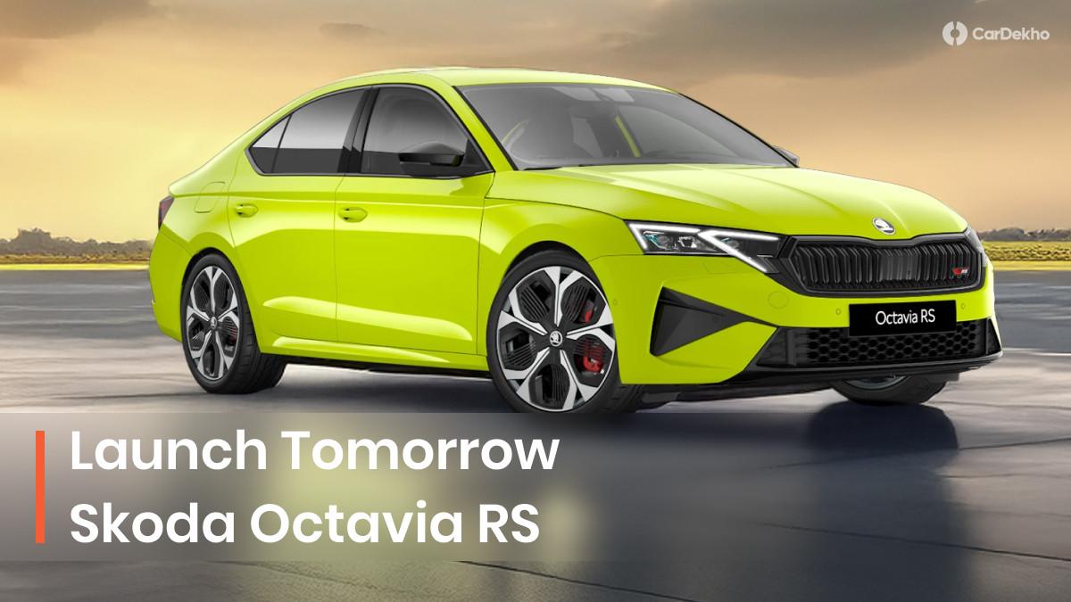 2025 Skoda Octavia RS India Launch Tomorrow: Top 5 Things You Need To Know 2025 Skoda Octavia RS India Launch Tomorrow: Top 5 Things You Need To Know