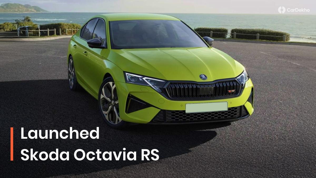 2025 Skoda Octavia RS Launched, Priced At Rs 49.99 Lakh 2025 Skoda Octavia RS Launched, Priced At Rs 49.99 Lakh