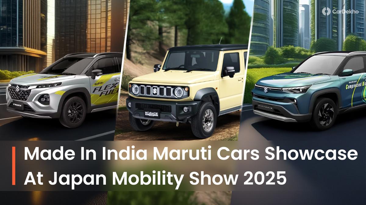 4 Made In India Maruti Cars Set To Be Showcased At Japan Mobility Show 2025 4 Made In India Maruti Cars Set To Be Showcased At Japan Mobility Show 2025
