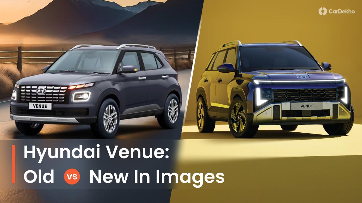 2025 Hyundai Venue డిజైన్ వెల్లడి; పాత vs కొత్త పోలిక వివరాలు! 2025 Hyundai Venue డిజైన్ వెల్లడి; పాత vs కొత్త పోలిక వివరాలు!