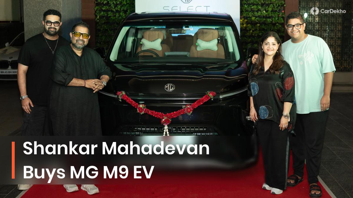 Music Maestro Shankar Mahadevan Brings Home The MG M9 Luxury MPV Music Maestro Shankar Mahadevan Brings Home The MG M9 Luxury MPV