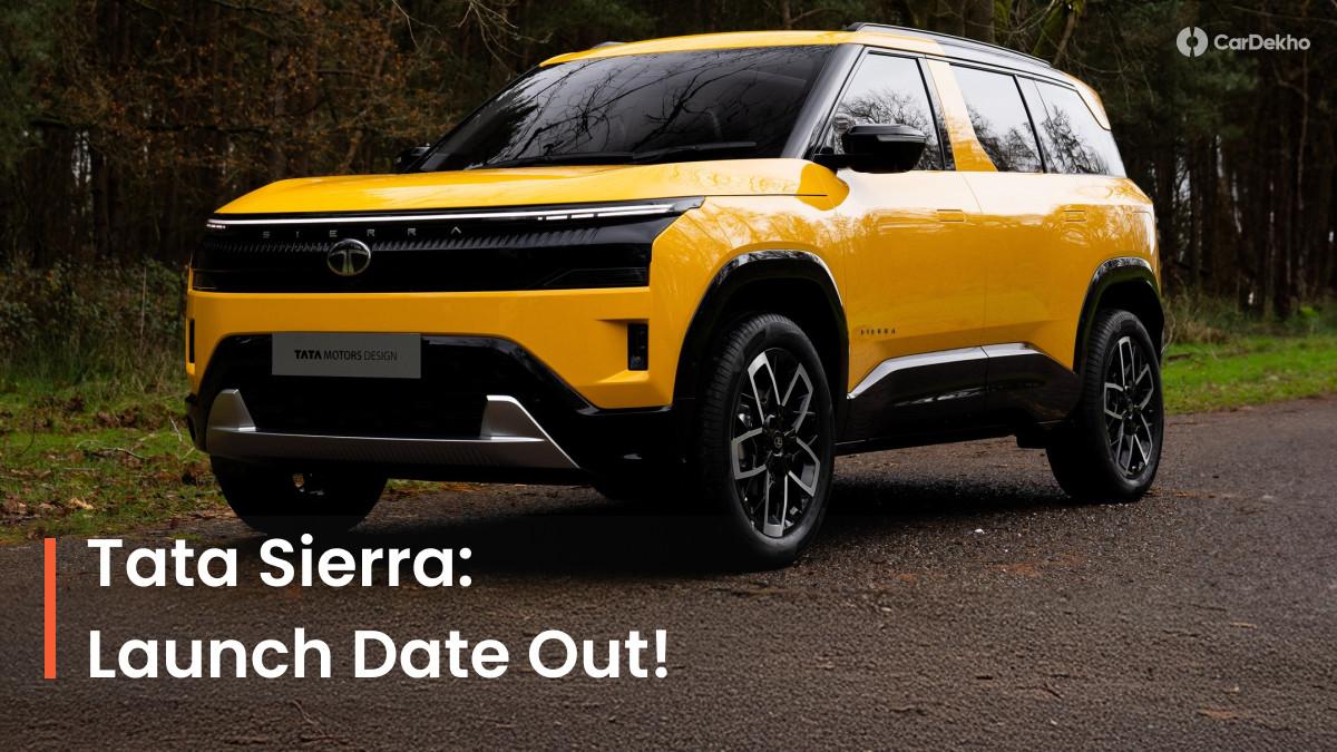 2025 Tata Sierra To Be Launched On November 25: Here’s What You Need To ...