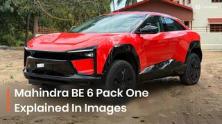 Mahindra BE 6 Base Pack One Variant Reaches Dealerships, Check It Out In 8 Real-life Images