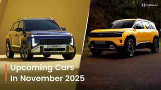 3 Cars That Will Be Launched / Unveiled In November 2025 3 Cars That Will Be Launched / Unveiled In November 2025