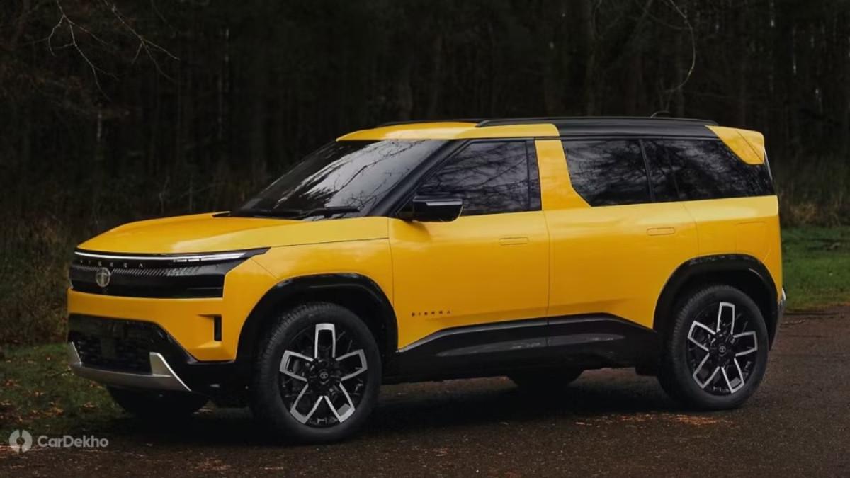 2025 Tata Sierra ICE Officially TEASED Ahead Of November 25 Launch ...