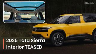 Production-spec 2025 Tata Sierra Interior TEASED: Panoramic Sunroof And Triple Screen Setup Confirmed! Production-spec 2025 Tata Sierra Interior TEASED: Panoramic Sunroof And Triple Screen Setup Confirmed!