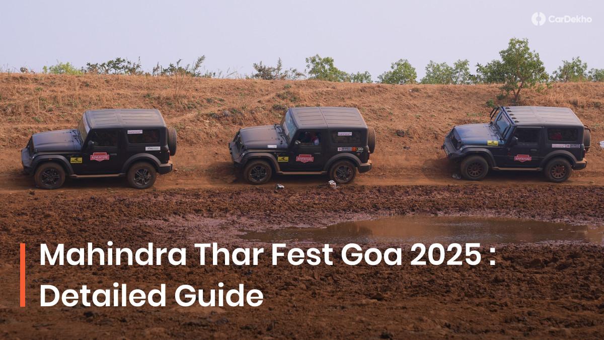 Mahindra Thar Fest Goa 2025: A Weekend Getaway With The Mahindra Thar And Mahindra Thar Roxx On November 8 Mahindra Thar Fest Goa 2025: A Weekend Getaway With The Mahindra Thar And Mahindra Thar Roxx On November 8