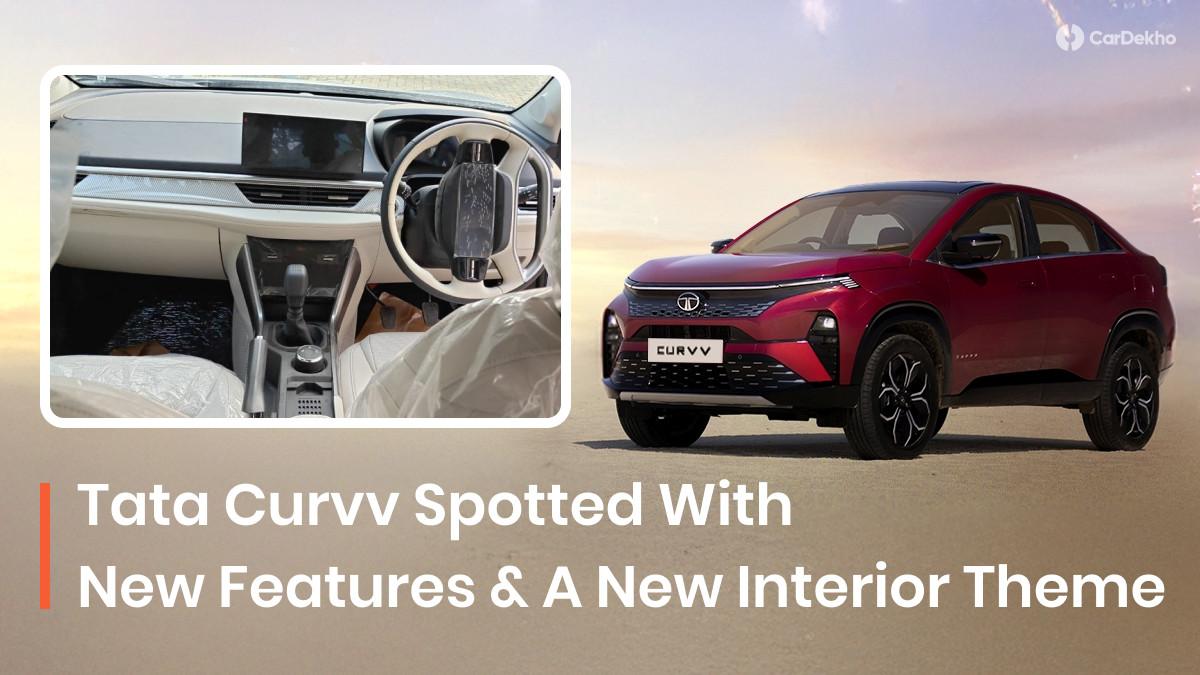 Tata Curvv Updated; Gets A New Interior Theme, And Some New Features Tata Curvv Updated; Gets A New Interior Theme, And Some New Features