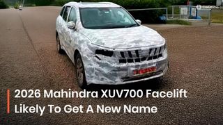2026 Mahindra XUV700 Facelift Could Get A New Name; Check What It Could Be Here! 2026 Mahindra XUV700 Facelift Could Get A New Name; Check What It Could Be Here!