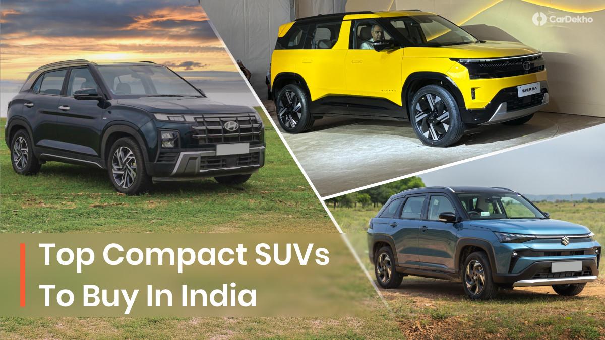 Top 9 Best Compact SUVs You Can Buy In India In 2025 Top 9 Best Compact SUVs You Can Buy In India In 2025