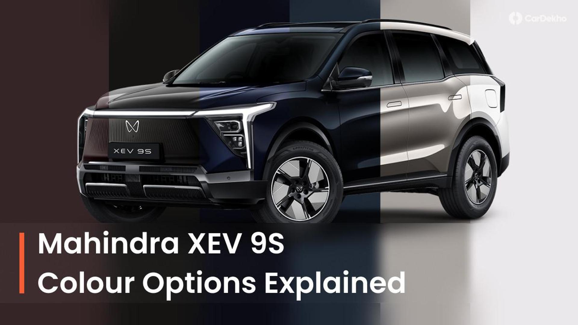 Mahindra XEV 9S Colours Explained: Everest White to Ruby Velvet