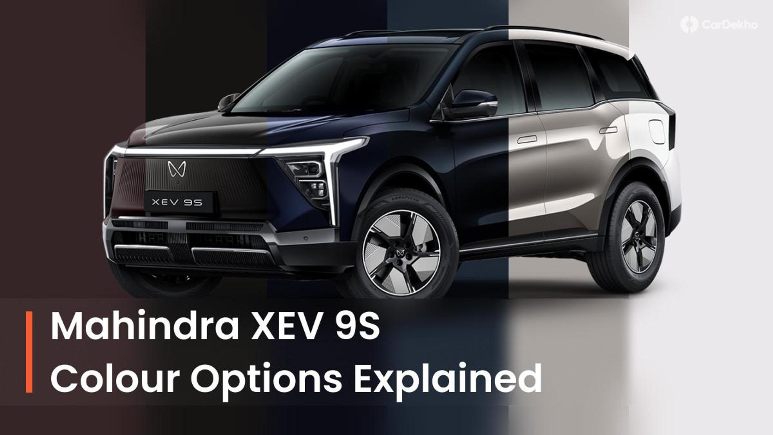 Mahindra XEV 9S Colours Explained: Everest White to Ruby Velvet