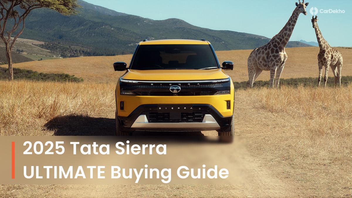 2025 Tata Sierra ULTIMATE BUYING GUIDE: All Details You Need In One Place