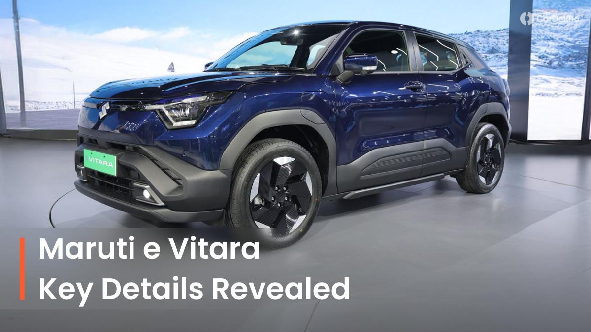 Maruti e Vitara: ARAI-Claimed Range, Delivery Timelines, Charging And Aftersales Support Explained Maruti e Vitara: ARAI-Claimed Range, Delivery Timelines, Charging And Aftersales Support Explained