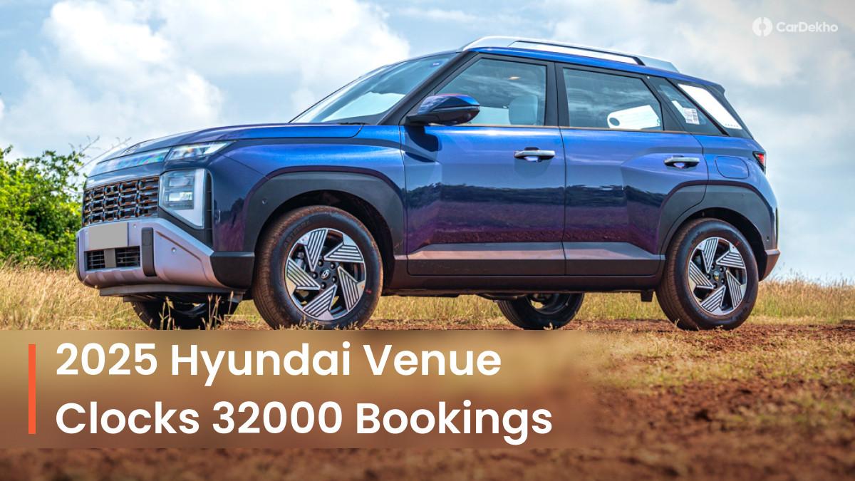 New 2025 Hyundai Venue: It Received This Much Bookings In Its First Month Of Launch! New 2025 Hyundai Venue: It Received This Much Bookings In Its First Month Of Launch!
