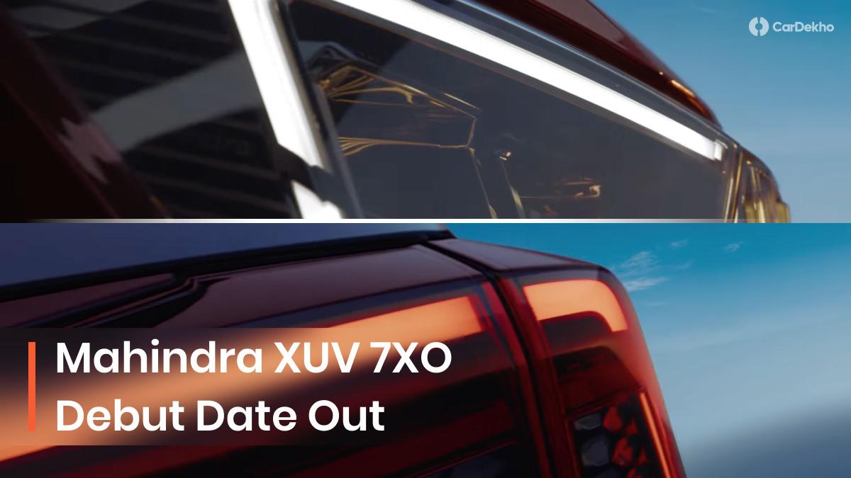 2026 Mahindra XUV 7XO TEASED, Global Debut Confirmed On This Date 2026 Mahindra XUV 7XO TEASED, Global Debut Confirmed On This Date