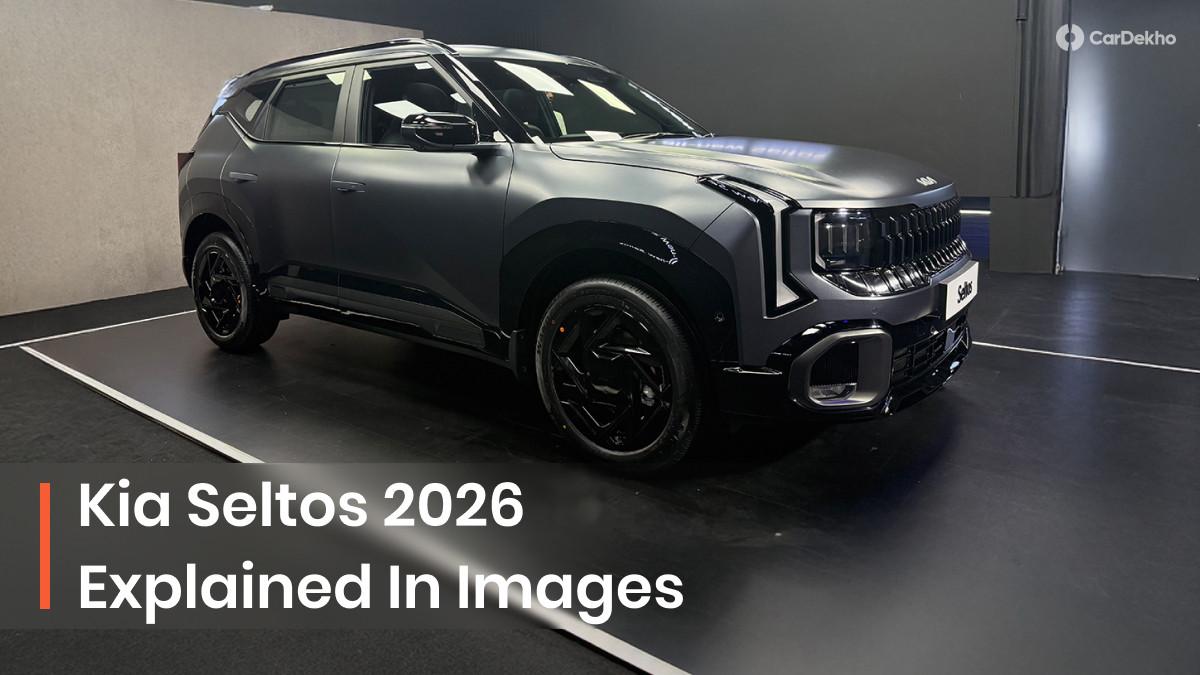 New Kia Seltos 2026 Explained In 15 Real-life Images: Exterior, Interior, Features, Safety, Powertrain, Boot Space
