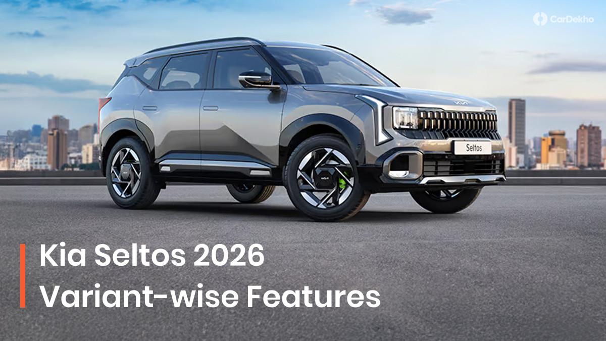 2026 Kia Seltos Variants Explained: Here’s What Each Variant Offers