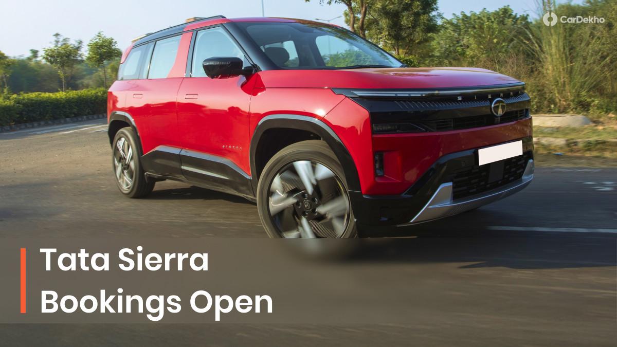 New 2025 Tata Sierra Bookings Open: Here Are Booking, Delivery And Other Details
