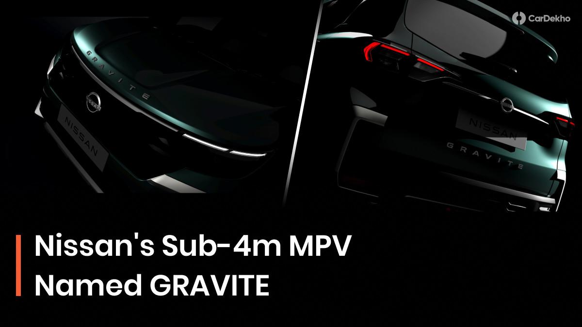 Nissan Gravite MPV: Design Revealed Ahead of 2026 Launch