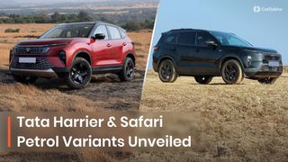 2025 Tata Harrier And Tata Safari Petrol Variants Unveiled; Gets Two New Variants And New Features! 2025 Tata Harrier And Tata Safari Petrol Variants Unveiled; Gets Two New Variants And New Features!