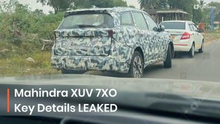 కొత్త Mahindra XUV 7XO రహస్యంగా కనిపించింది: జనవరి 5న ప్రారంభానికి ముందు కీలక వివరాలు వెల్లడి కొత్త Mahindra XUV 7XO రహస్యంగా కనిపించింది: జనవరి 5న ప్రారంభానికి ముందు కీలక వివరాలు వెల్లడి