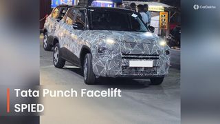 2026 Tata Punch Facelift Looks Production Ready; Check Out Its Updated Front Design In Latest Spyshots