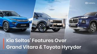 Maruti Grand Vitara-Toyota Urban Cruiser Hyryder డుయో కంటే అదనంగా ఈ 7 ఫీచర్లను పొందుతున్న 2026 Kia Seltos Maruti Grand Vitara-Toyota Urban Cruiser Hyryder డుయో కంటే అదనంగా ఈ 7 ఫీచర్లను పొందుతున్న 2026 Kia Seltos