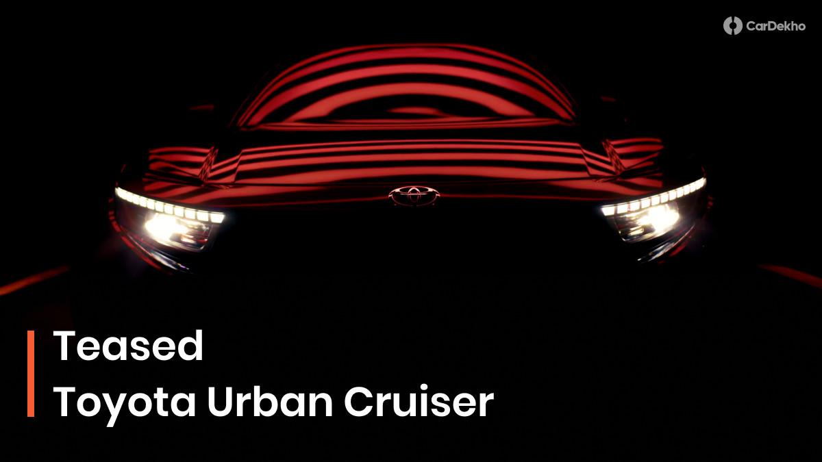 Production-spec Toyota Urban Cruiser TEASED In India For The First Time, Here’s What To Expect Production-spec Toyota Urban Cruiser TEASED In India For The First Time, Here’s What To Expect