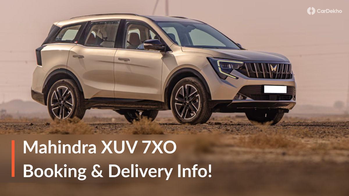 New 2026 Mahindra XUV 7XO Post Launch Bookings And Deliveries Underway ...