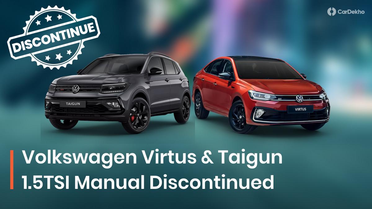 You Cannot Buy The Volkswagen Virtus And Taigun With The 1.5-litre Turbo-petrol 6-speed Manual Transmission You Cannot Buy The Volkswagen Virtus And Taigun With The 1.5-litre Turbo-petrol 6-speed Manual Transmission
