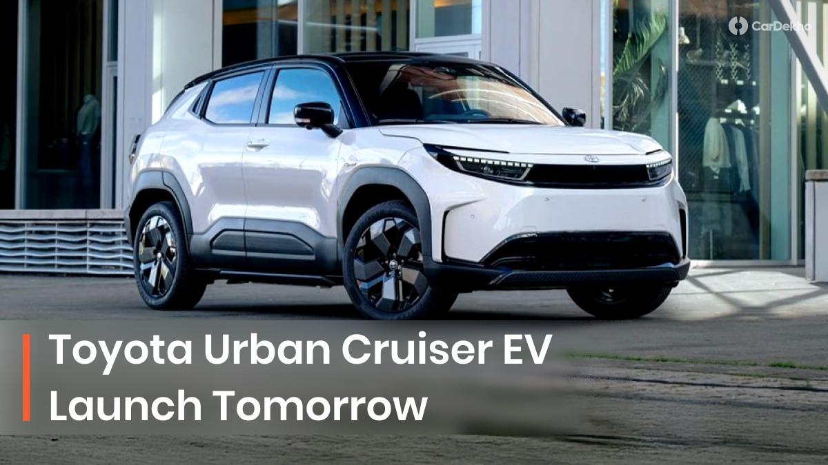 Here Are Top 5 Things You Need To Know About The Toyota Urban Cruiser EV Ahead Of Its Launch Tomorrow Here Are Top 5 Things You Need To Know About The Toyota Urban Cruiser EV Ahead Of Its Launch Tomorrow