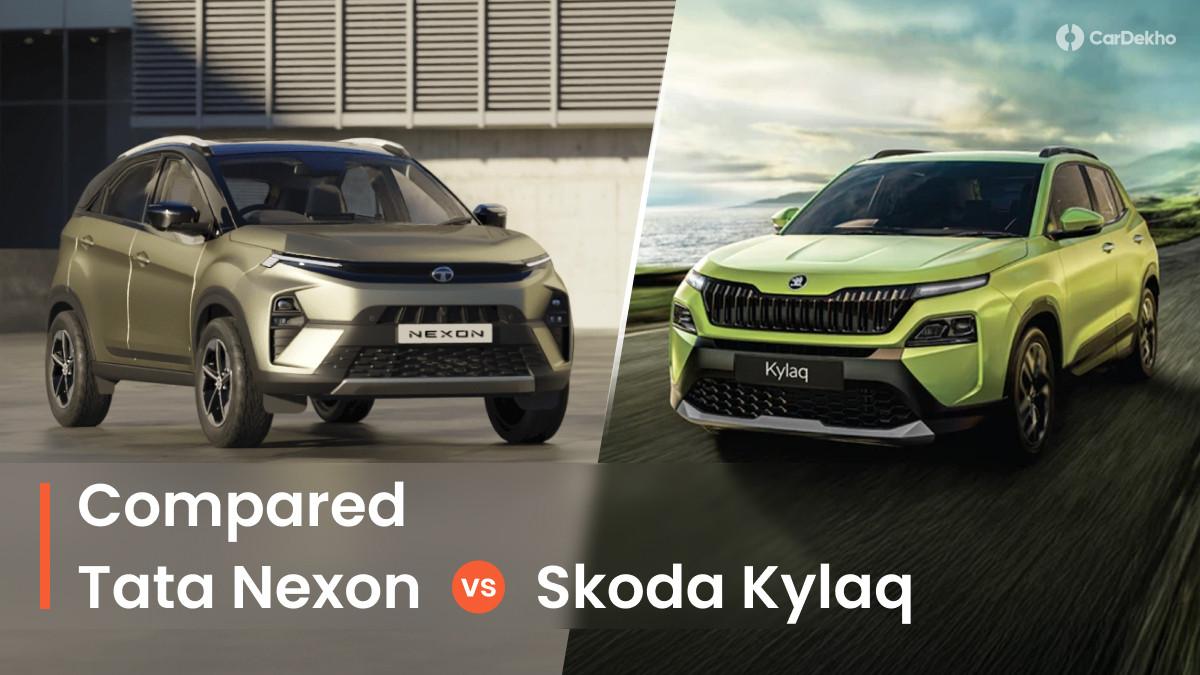 Tata Nexon vs Skoda Kylaq: Segment Leader Takes On A Fun-To-Drive Offering Tata Nexon vs Skoda Kylaq: Segment Leader Takes On A Fun-To-Drive Offering