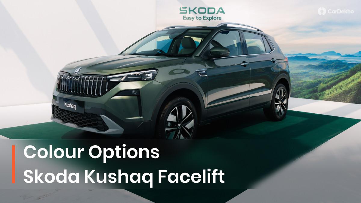 Check Out The 8 Colour Options Of The 2026 Skoda Kushaq Facelift In Images Check Out The 8 Colour Options Of The 2026 Skoda Kushaq Facelift In Images