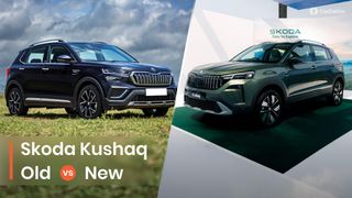 2026 Skoda Kushaq Facelift: Old Vs New Compared 2026 Skoda Kushaq Facelift: Old Vs New Compared