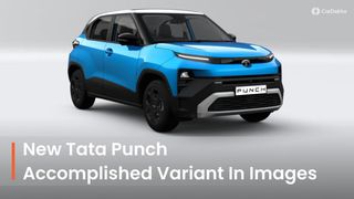 2026 Tata Punch Facelift One-below Top Accomplished Variant: All You Need To Know In 8 Images