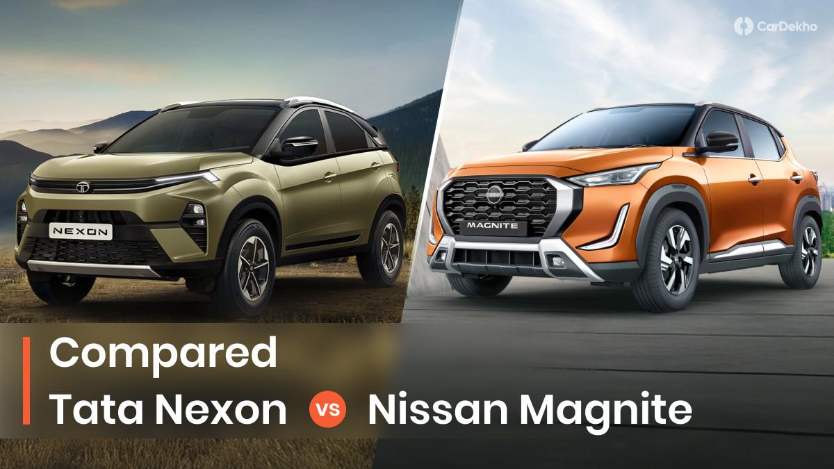 Tata Nexon vs Nissan Magnite: The Two Ends Of The Segment Tata Nexon vs Nissan Magnite: The Two Ends Of The Segment