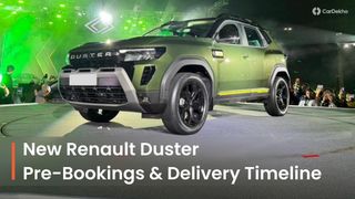 2026 Renault Duster ప్రీ-లాంచ్ బుకింగ్లు జరుగుతున్నాయి; బుకింగ్ ప్రక్రియ, ధర ప్రకటన మరియు డెలివరీ టైమ్లైన్ వివరాలు 2026 Renault Duster ప్రీ-లాంచ్ బుకింగ్లు జరుగుతున్నాయి; బుకింగ్ ప్రక్రియ, ధర ప్రకటన మరియు డెలివరీ టైమ్లైన్ వివరాలు