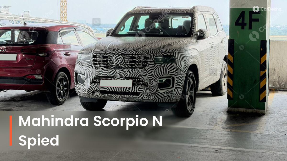 Mahindra Scorpio N Facelift Spied: Interior Spotted For The First Time Mahindra Scorpio N Facelift Spied: Interior Spotted For The First Time