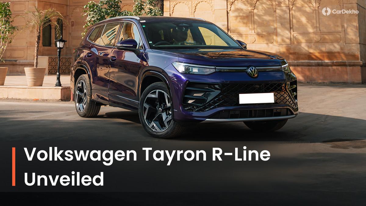 2026 Volkswagen Tayron R-Line Unveiled: Design, Interior, Features ...